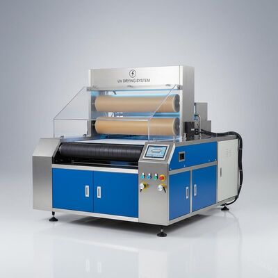 10KW UV de Deklaagmachine van de siliconerol voor Digitale Druk