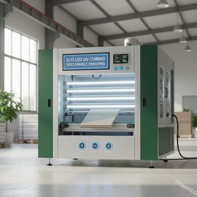 ECO LED UV Uithardingsmachine voor Duurzame Afwerking van Bouwmaterialen