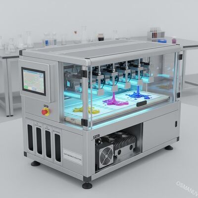 Koudhardende LED UV-uithardingssysteem voor warmtegevoelige substraten, R&D, Uitharding van olieverf - Aanpasbare oplossing