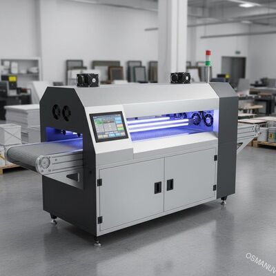 Het schermdruk/Compensatiedruk/Letterzetsel die UV Genezende Machine drukken