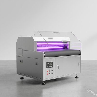 400mm de UV Genezende Machine van de breedtetransportband voor KT-Raad