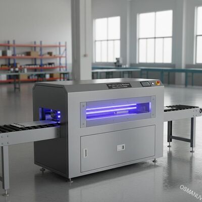 Koudgewalste Plaat 1.5mm UV LEIDENE Genezende Machine 650mm Blootstellingsbreedte voor Druk