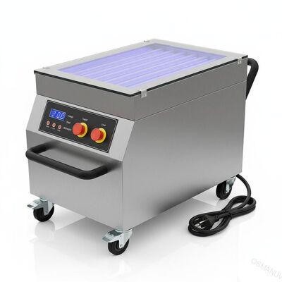 Mobiel Uvlicht die Machine, Koudgewalste Plaat Uv Drogere Machine genezen