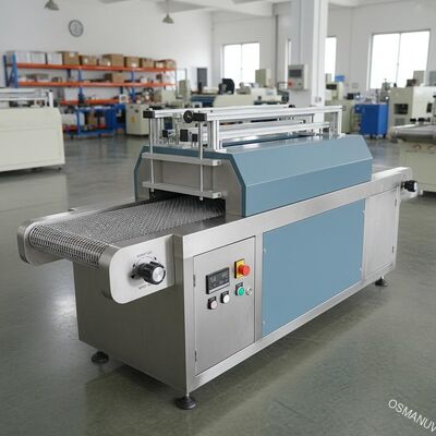 3m/UV Genezende Machine 480mm Transportband Mesh Width van Min Height Adjustable