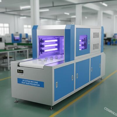 8m/Min AC 220V 4.8KW UV het Genezen de Roestpreventie van het Machinestof