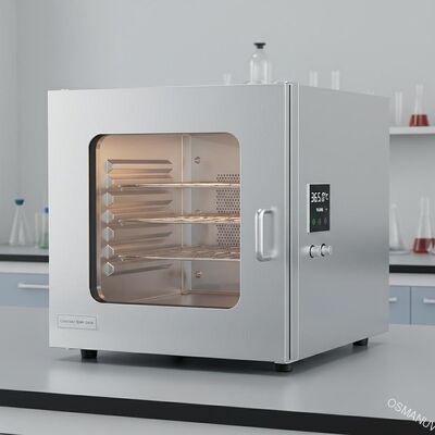 Een jaar vaste temperatuuroven met buiten afmetingen 600 mm x 600 mm x 800 mm
