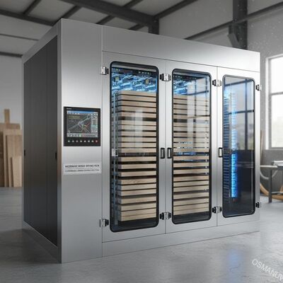 Microwave houtdrogoven voor meubelplaten en panelen - op maat gemaakte oplossing voor houtdroging