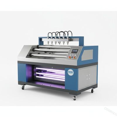 UV de Deklaagmachine van de Rolnevel voor pvc-Comité vlak Houten 620Mm KHV Lager
