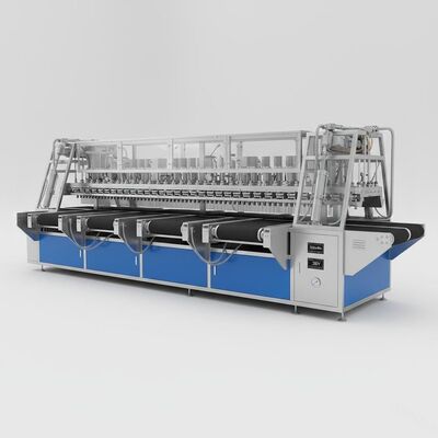 de Machine van de het Gordijndeklaag van 100m/Min 380v het Pneumatische Vervoeren In vier fasen