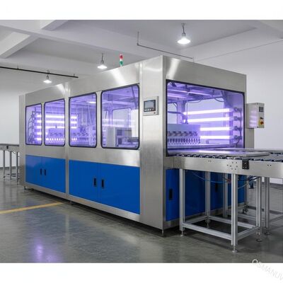 90 Graad die Automatische UVdeklaagmachine voor Cementhoutvezelplaat roteren