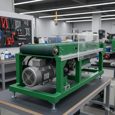 Synchrone Cnc Groene de Transportbandmachine 0.75KW van 220V 50HZ