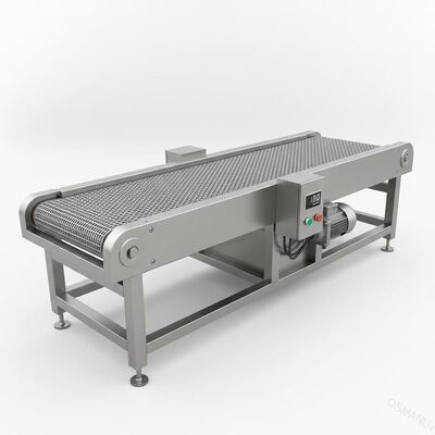 W1320mm1m/Min Stainless Steel Conveyor Belt Machine/Mesh Belt Conveyor