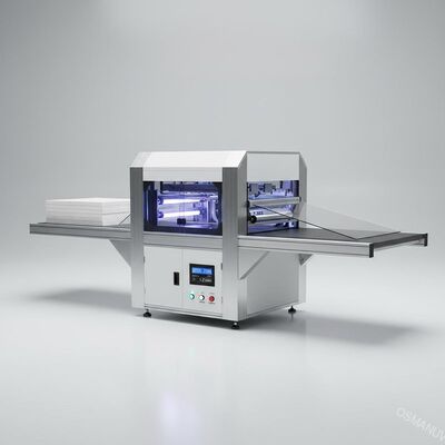 LEIDENE UV het Lamineren Machine voor de Acryl/Plastic Raad van het Calciumsilicaat