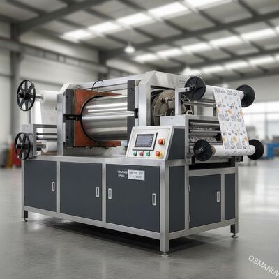 Roterende warmteoverdraagmachine voor het drukken met een spanning van 360-410V 50HZ en een snelheid van 1-3 M/min