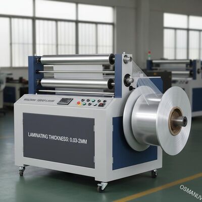 Laminatiedikte 0,03-2 mm Filmlamineermachine met 1000 mm wikkeldiameter