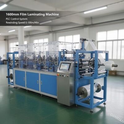 1600 mm filmlamineermachine met PLC-besturingssysteem