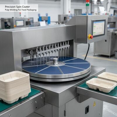 Precision Spin Coater Pulp Molding voor voedselverpakkingen