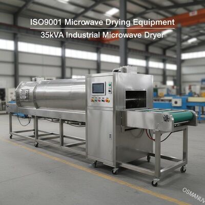 ISO9001 Microwave drogen apparatuur 35kVA industriële microwave droger