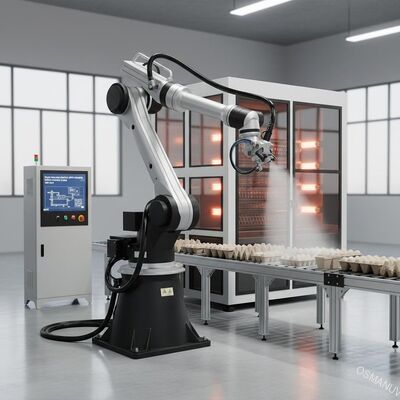 Pulp die Robotachtig Nevel het Schilderen Systeem 380V 50HZ vormen