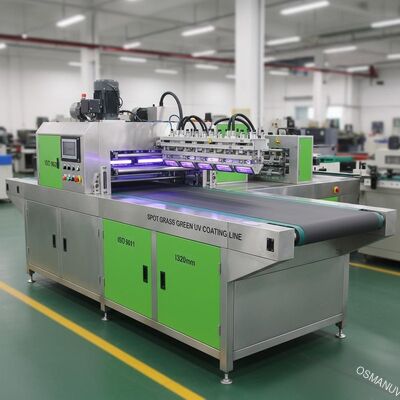 Groene UV de Deklaaglijn van het vlekgras/Autodruk Uvmachine ISO9001 1320mm
