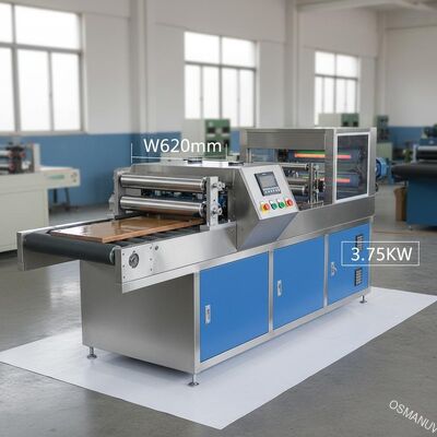 De Deklaagmateriaal van de W620mm3.75kw Rol/Uvdeklaagmachine voor Hout