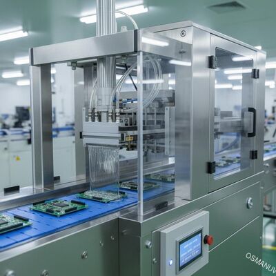 De pneumatische Machine die van de Gordijndeklaag voor Elektronische Industrie vervoeren
