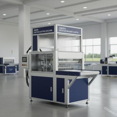 380kw de Machine van de gordijndeklaag, 20m/Min Desktop Shower Coater