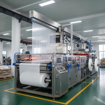 De Machine het Netto Document van de gordijndeklaag bezoek van de Breedtefabriek