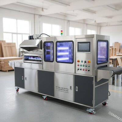 Aardgas die UVdeklaagmachine 0,1 verwarmen - 1m/min voor Meubilair het Schilderen
