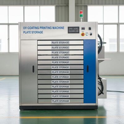 10 van de de Drukmachine van de bladen de Uvdeklaag van de de Plaatopslag Machine 50HZ 2m/Min Speed