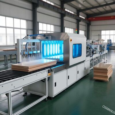 Machine van de de Productielijn de UVdeklaag van de nevelverf voor Dikte 150mm Raad