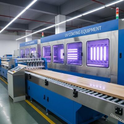 Materiaal van de de Productielijn het UVdeklaag van de nevelverf voor Dikte 150mm Raad