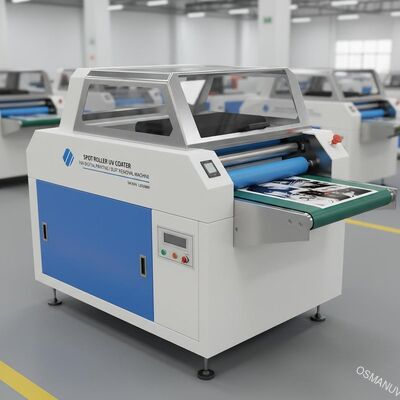 Uvcoater van de vlekrol voor Digitale Druk/van de Stofverwijdering Machine 5m/Min L650mm