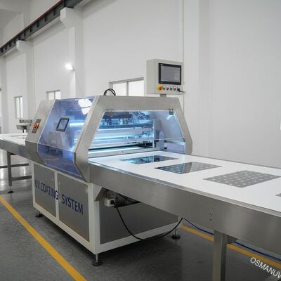 UV van de de Deklaagmachine van de Drukvernis van de de Transportbandvlek van pvc van de de Machine Off-line UVdeklaag UV de Machinefabriek