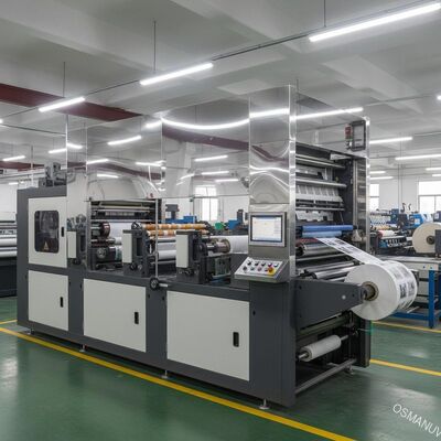 200KW broodjesdocument van de de Drukmachine 304ss van de Vernisvlek Uv de Spiegelcomité