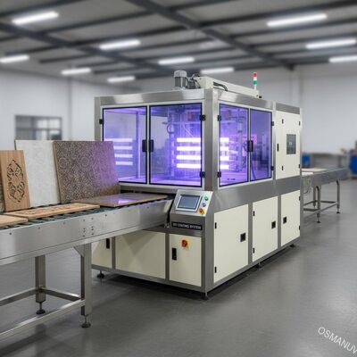 Het UVbedrijf van de de Drukmachine van de Deklaagmachine UV voor Vloer of Houten meubilair of Ambachten of Wallboard deklaag