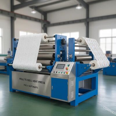 de Persmachine van 410V 50HZ 3m/Min Roll To Roll Heat/volledig Automatische Hittepers