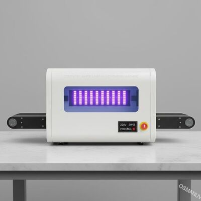 van de de Computer Witte Lamp van 220V 50HZ UV LEIDENE Genezende Machine 200m/Min