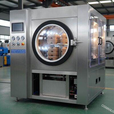 Industriële Magnetron Vacuümdroger Voor Lunchbox Papierlade Karton