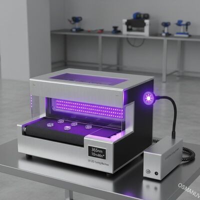 365nm LEIDENE Genezende Machine van 10m/Min UV, Uv Geleide Vlek die Systeem genezen