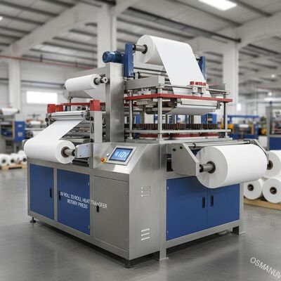 UVbroodje om de Machine van de Hitteoverdracht, Machine van de de Hittepers van 410V te rollen de Roterende
