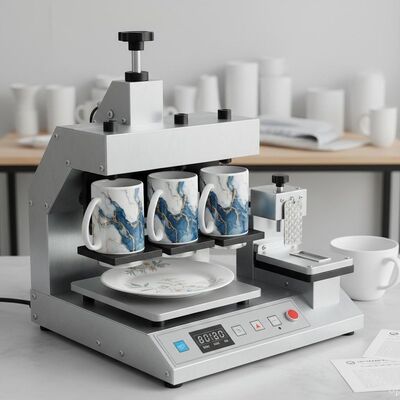 Het porselein vormt de Roterende Sublimatie van de Hittepers voor het Metaal van Platenkleren tot een kom
