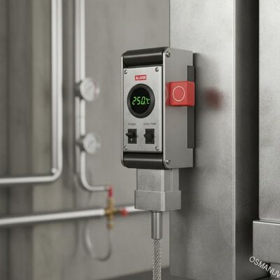 Automatische de Temperatuurcontrole Oven Door Buckle van alarmindustial