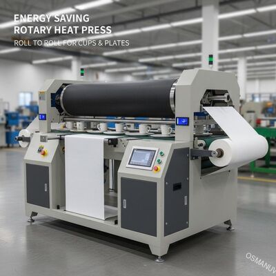 Energie - Broodje van de de Persmachine van de besparings het Roterende Hitte om voor Koppenplaten te rollen