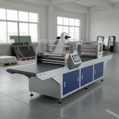 Het lamineren van Machine met Automatische Film die UVcoater Machine voor glas, raad, pvc-raad, het vertoningsscherm snijden