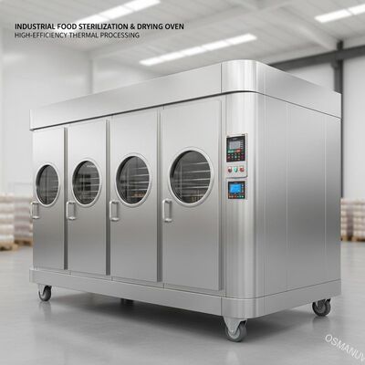 Industriële voedselsterilisatie- en droogoven | Zeer efficiënte thermische verwerking