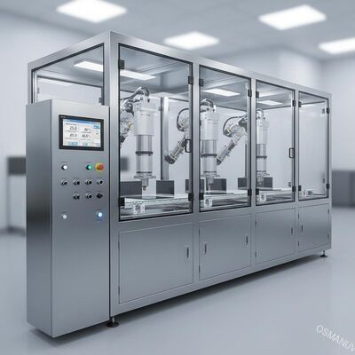 Precision Ultrasonic Spray Coating Line met Multi-Station Spray en Temperatuur & Vochtigheidscontrole