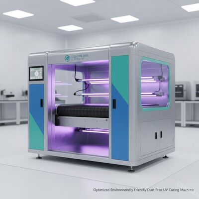 Geoptimaliseerde milieuvriendelijke stofvrije UV-hardmachine