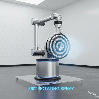 High Performance Longevity Spray Coating Machine 360 graden roterende spray
