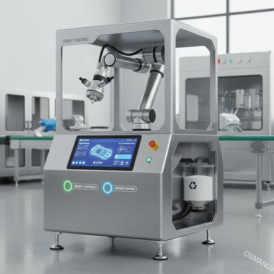 Zelfs coating Smart gecontroleerde duurzame energiebesparende recycleerbare spuitcoating machine